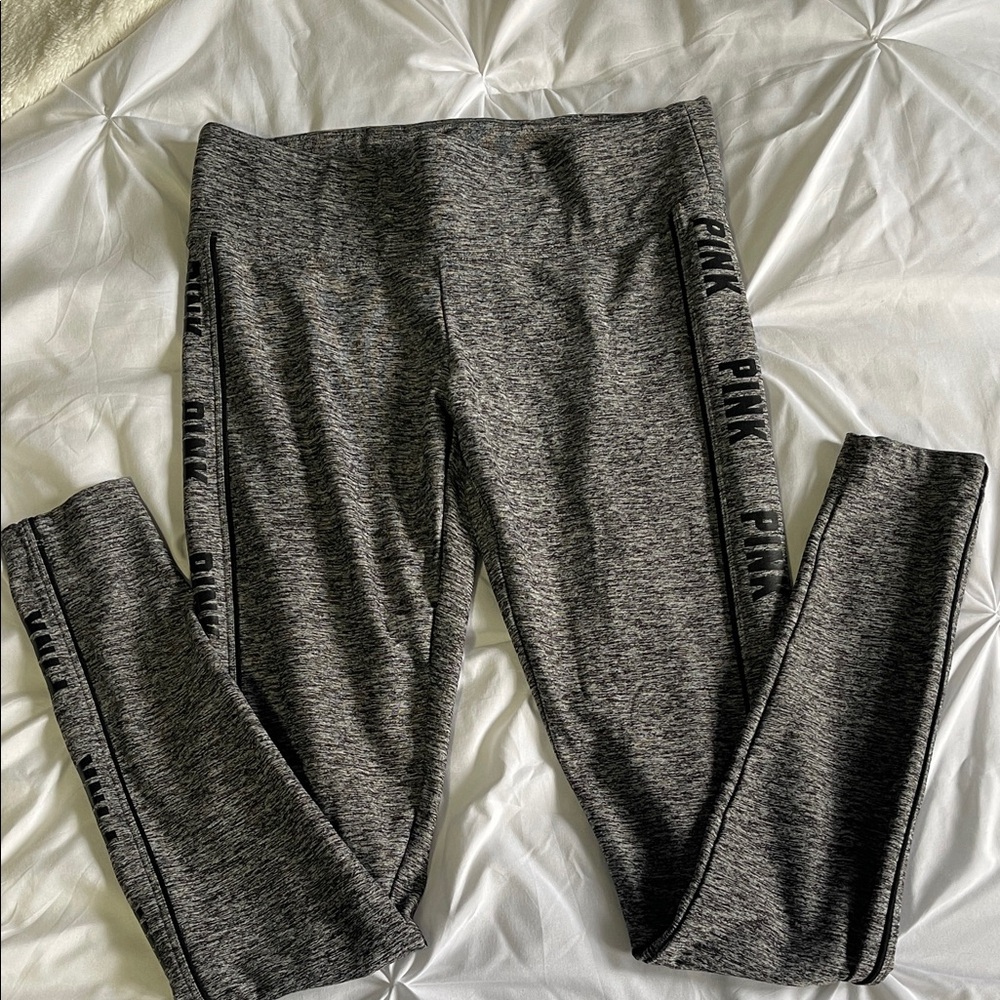 PINK Victoria's Secret Charcoal Leggings